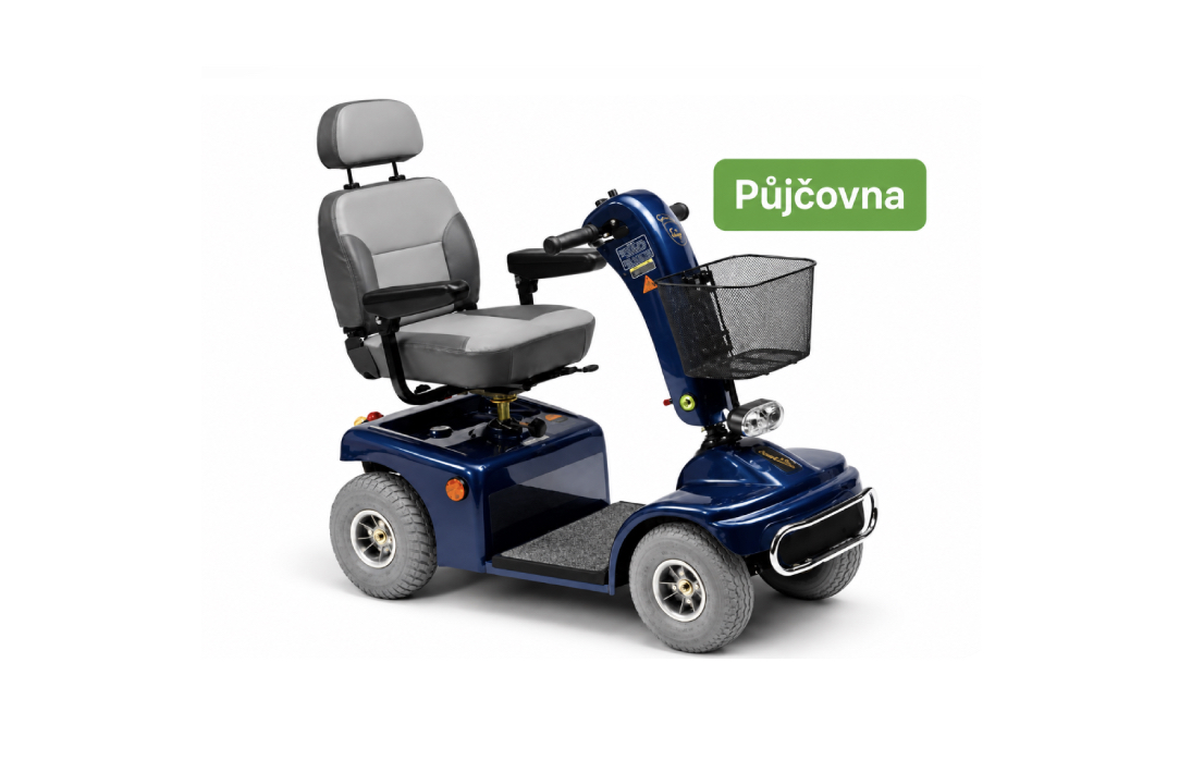 Půjčovna elektrických skútrů pro seniory Praha
