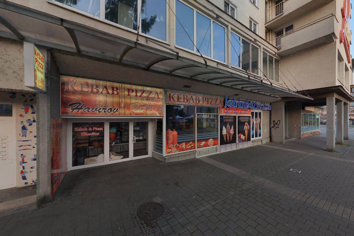 Kebab a pizza