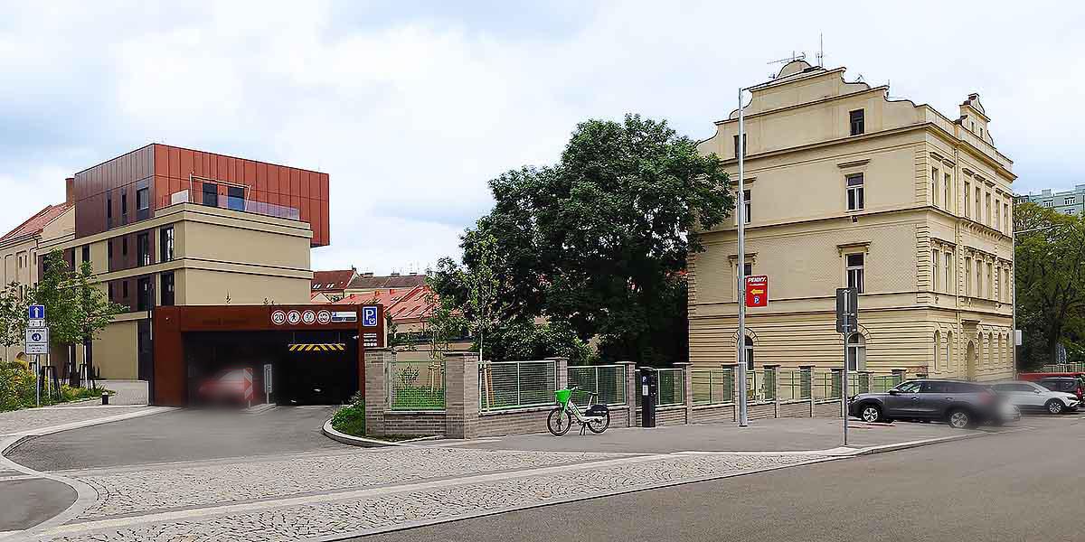 MR. PARKIT - Parking Nuselský pivovar - Závišova