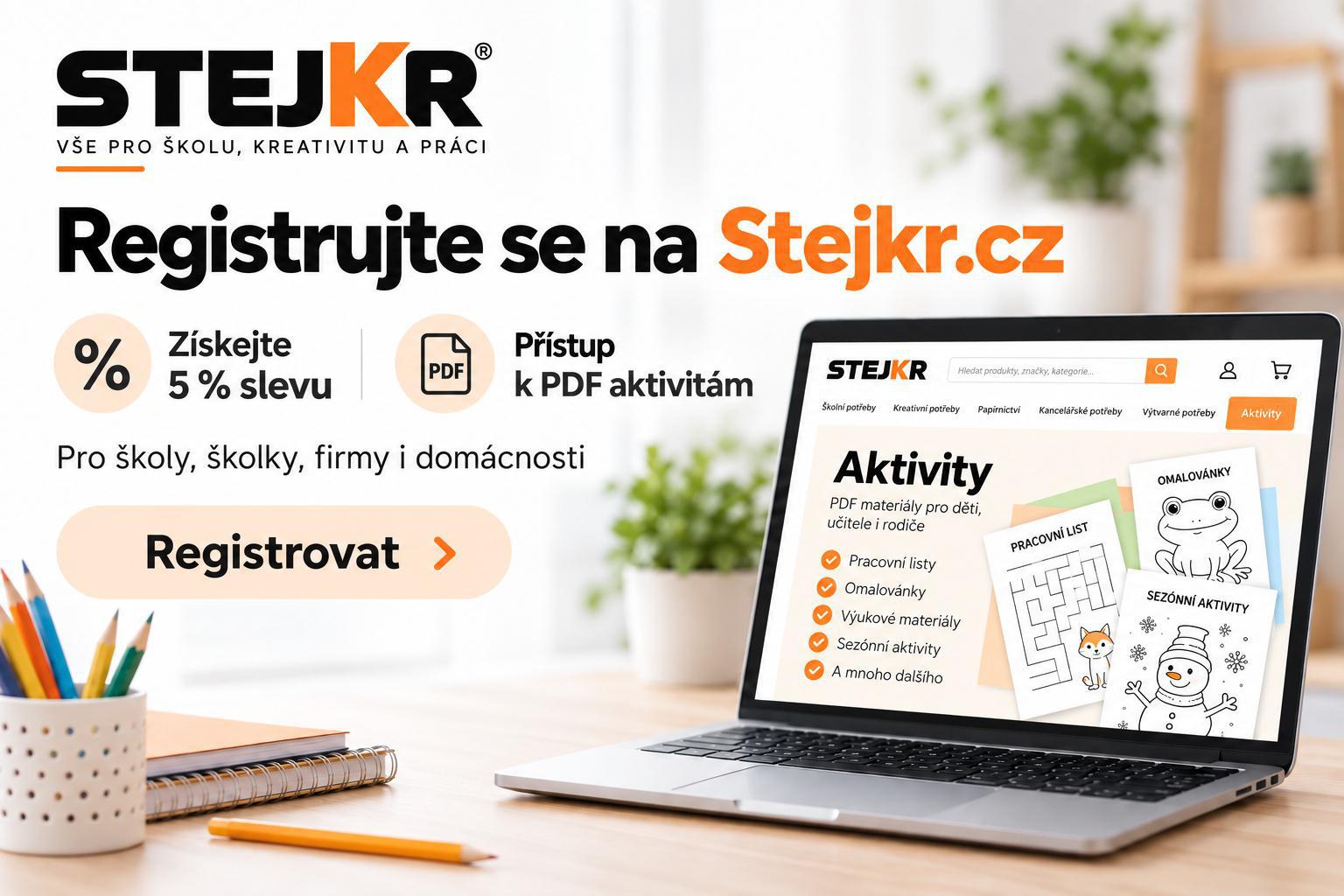 Registrace se vyplatí. Výhody a sleva.
