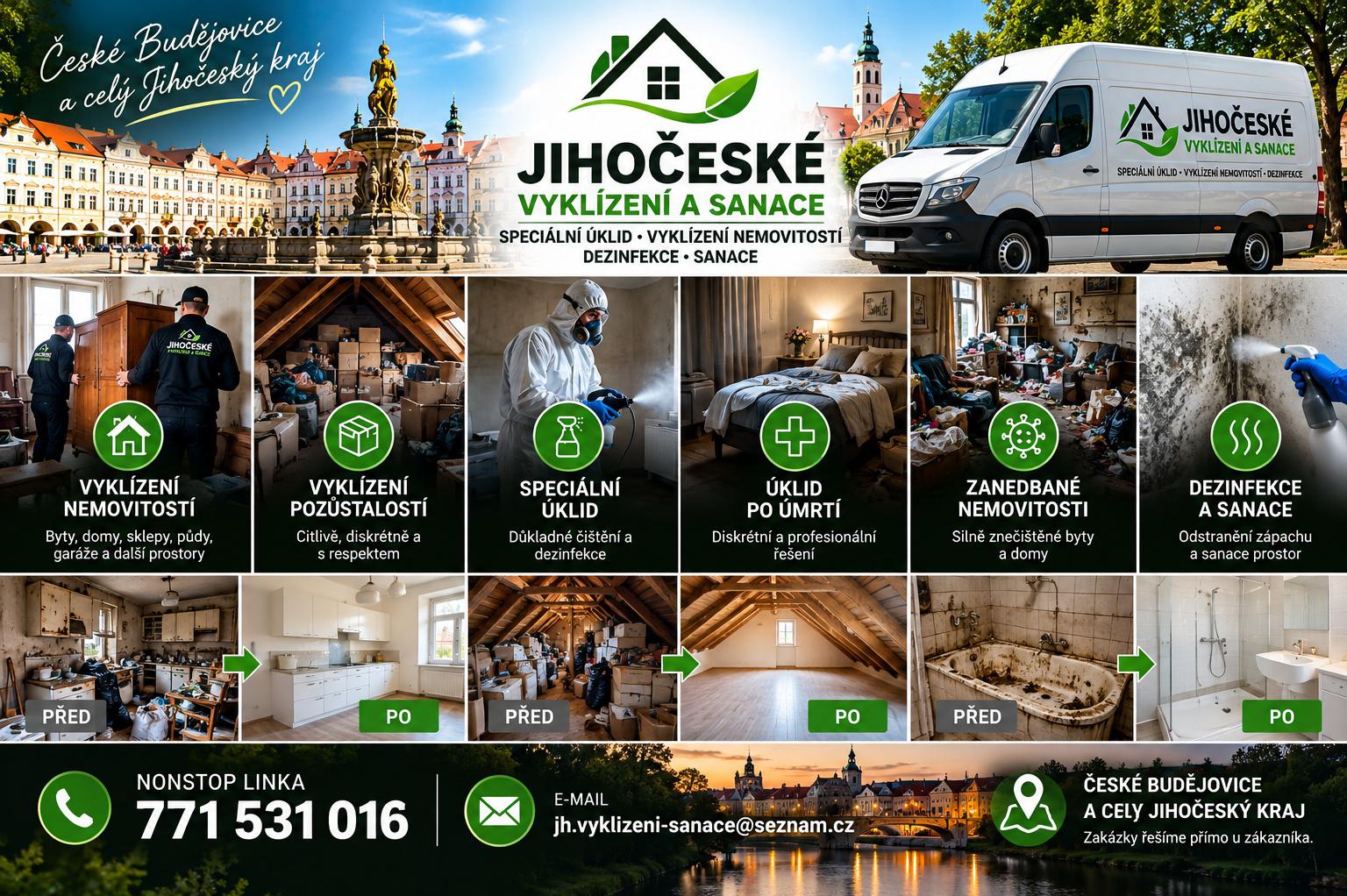 Jihočeské vyklízení a sanace