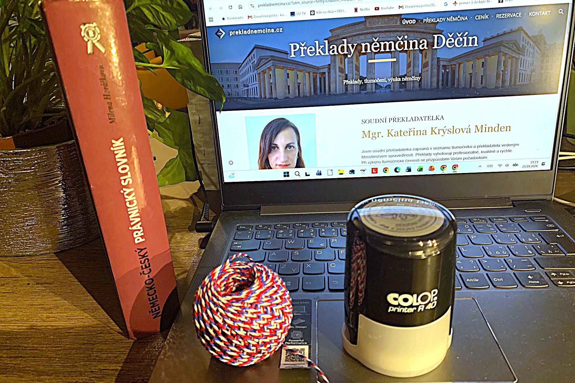 Mgr. Kateřina Krýslová Minden - Soudní překladatelka