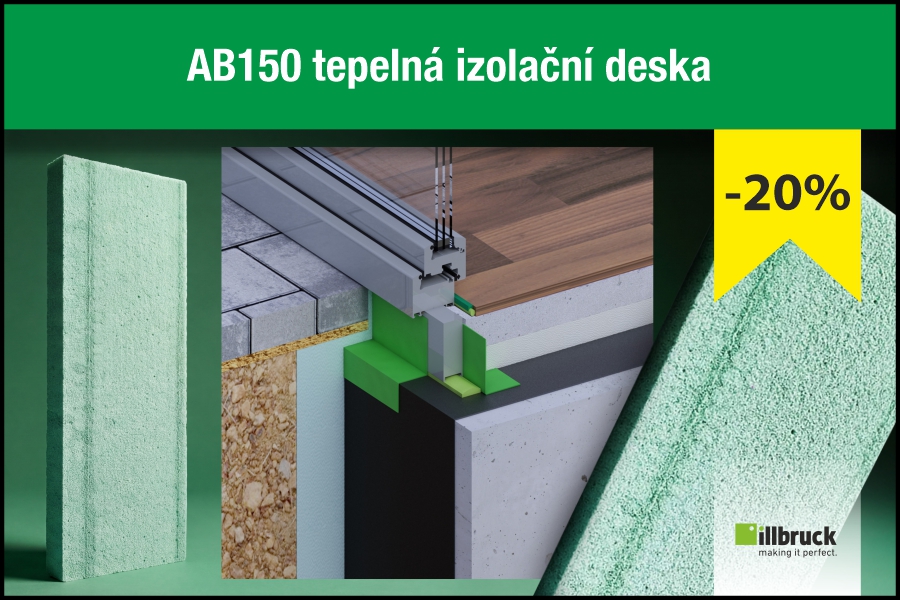 Izolační deska AB 150 nyní v akci
