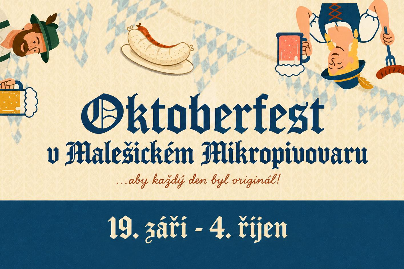 OKTOBERFEST V MALEŠICKÉM MIKROPIVOVARU
