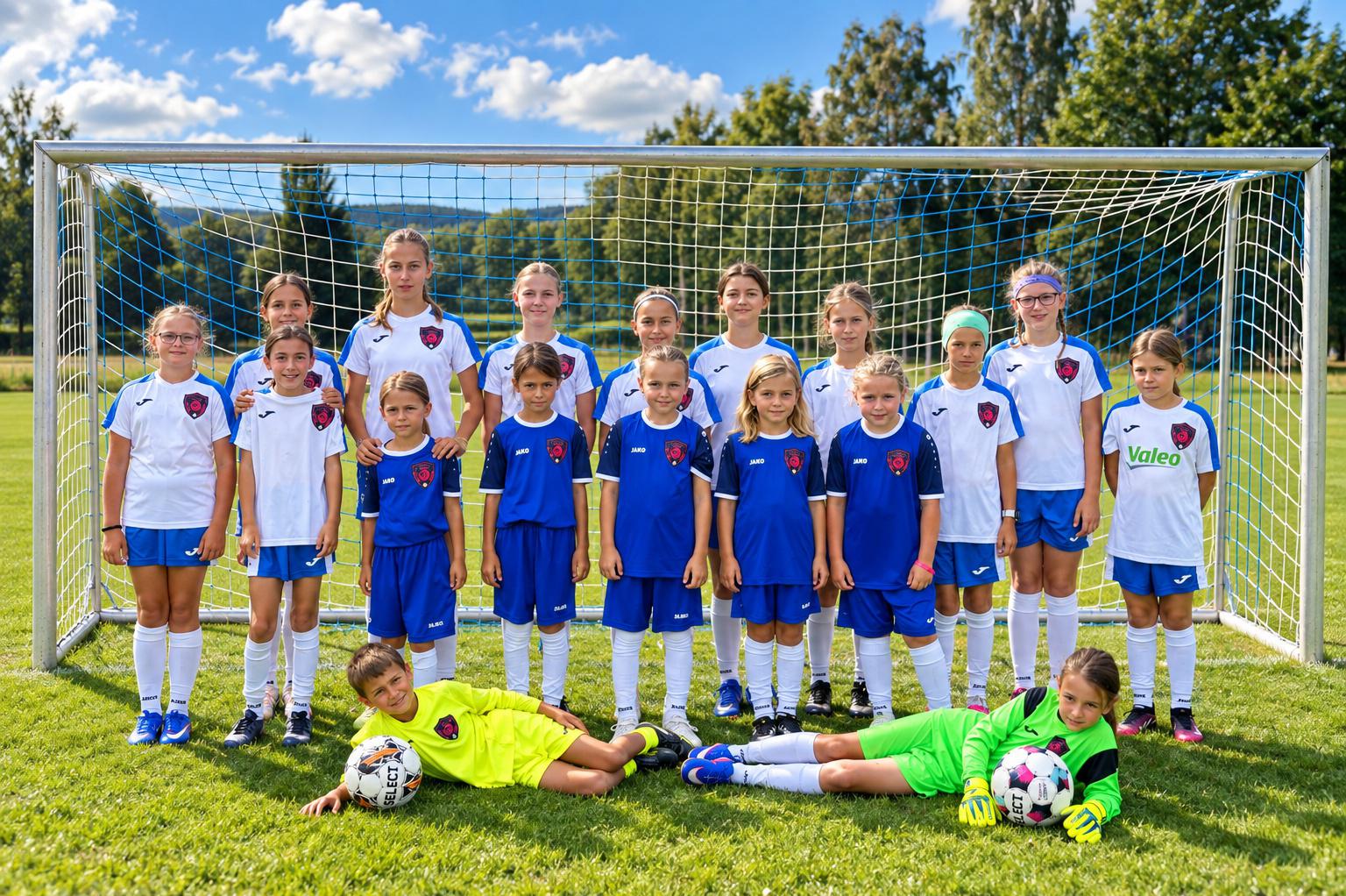 Dívčí fotbalový klub - TJ Slabce z.s. - Dračice