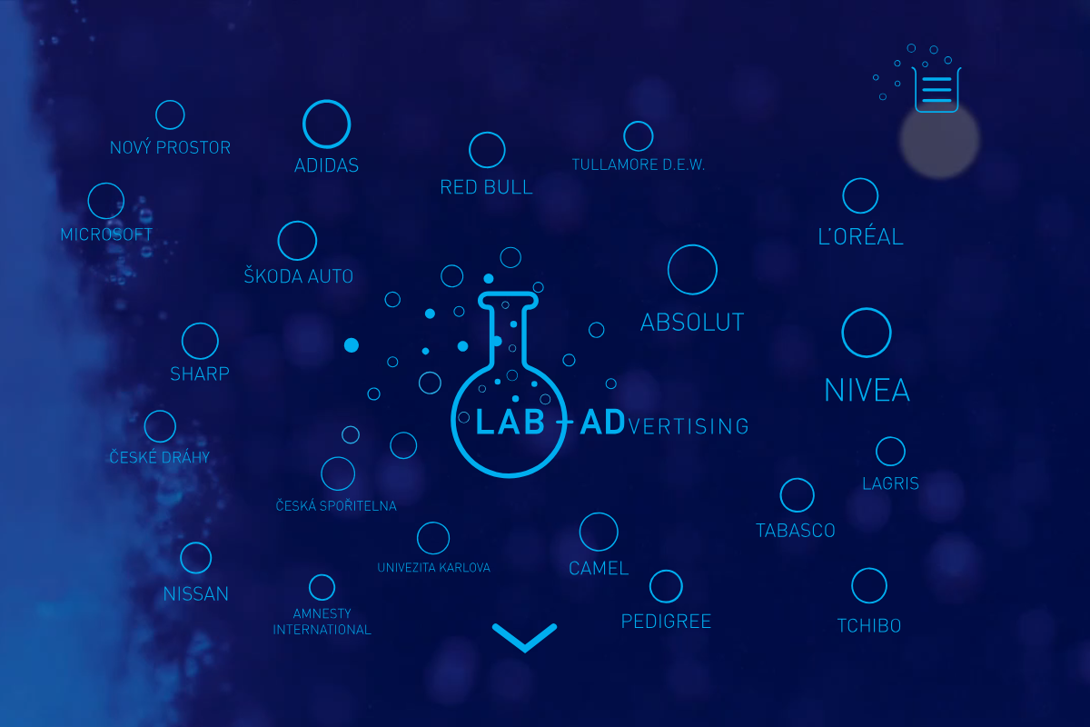Laboratory advertising