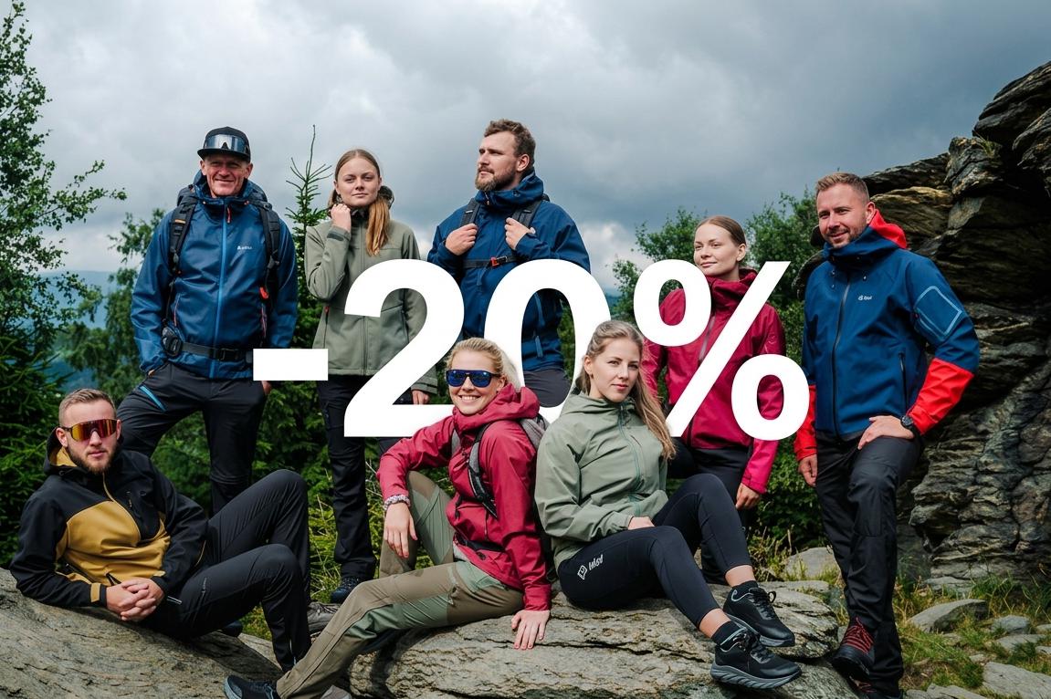 CELÝ NÁŠ SORTIMENT NYNÍ SE SLEVOU 20 %