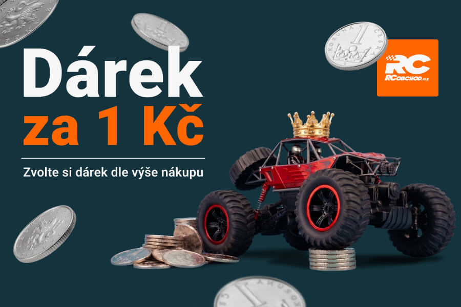 RC modely za 1 Kč