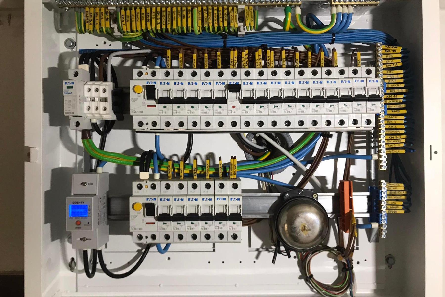 Rekonstrukce elektroinstalace bytů a domů