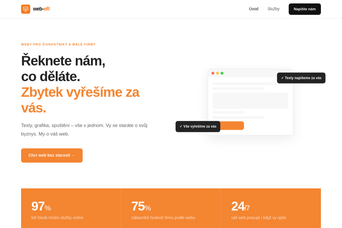 Web-er | Renata Markusová