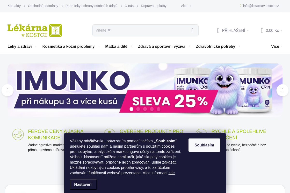 Lekarnavkostce.cz