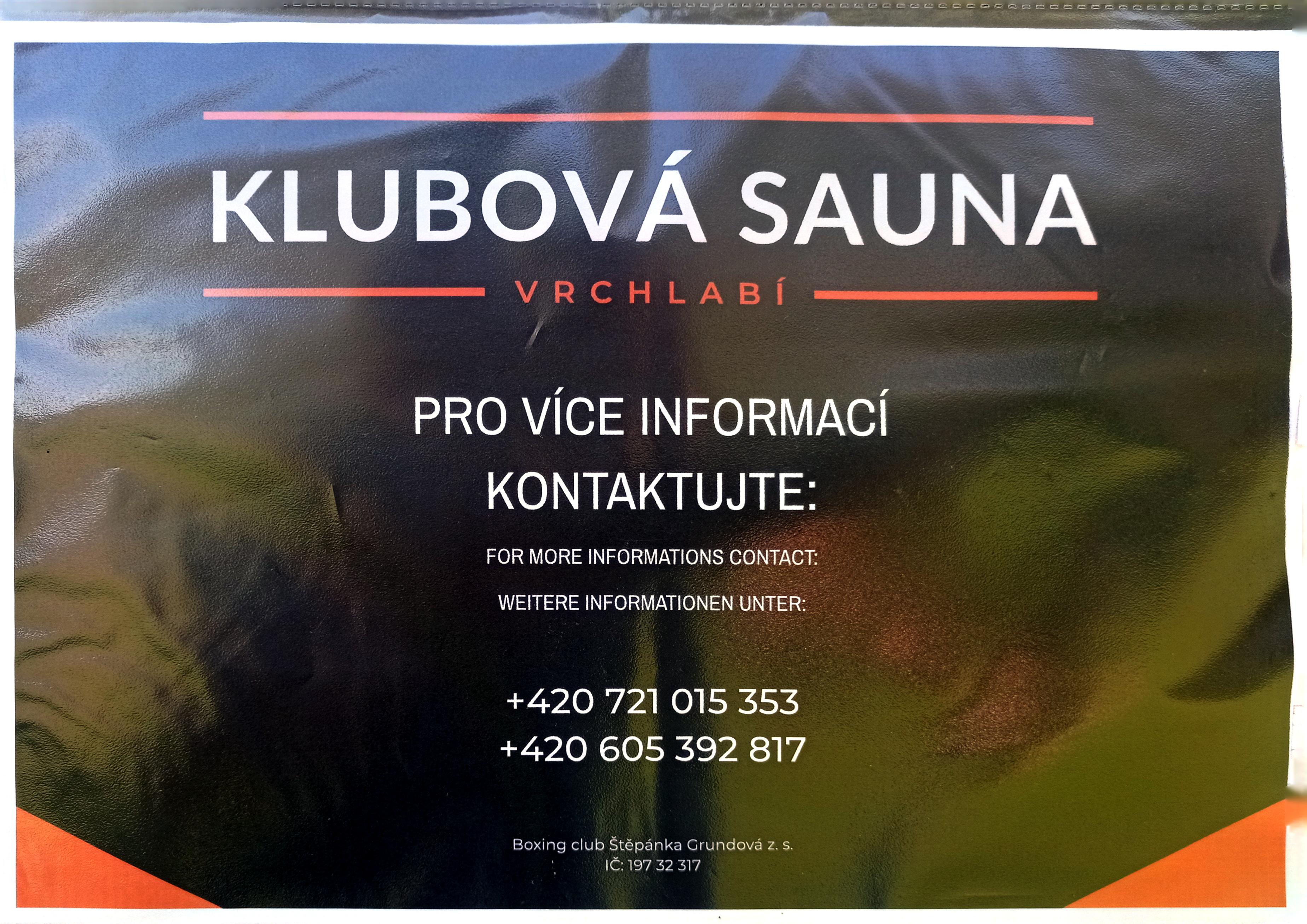 Klubová sauna Vrchlabí foto 2