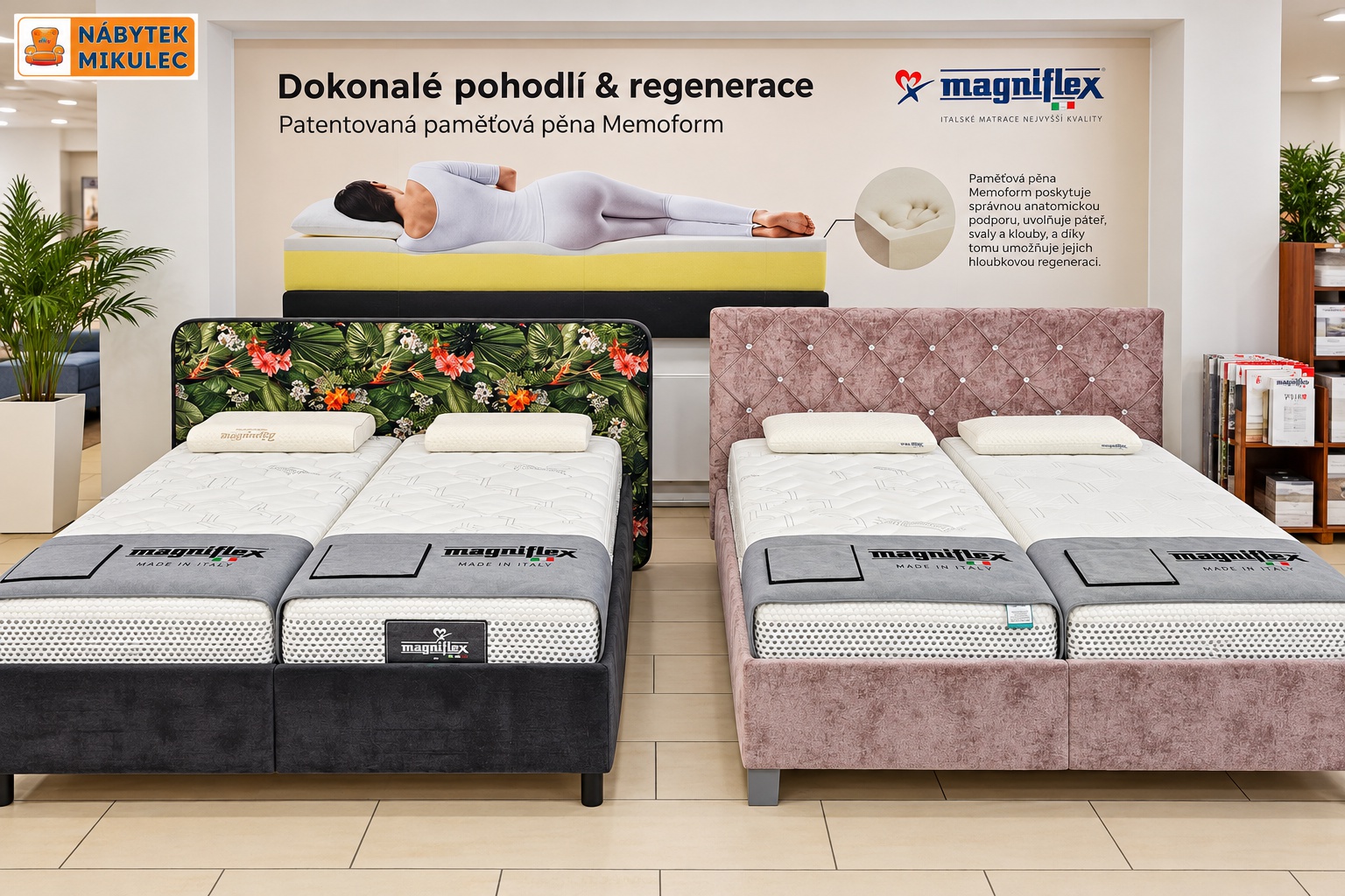 Matrace Magniflex pro zdravý spánek