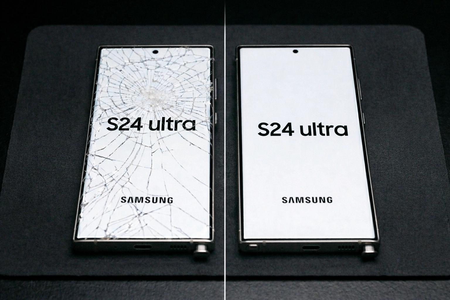 Výměna prasklého skla Samsung Galaxy