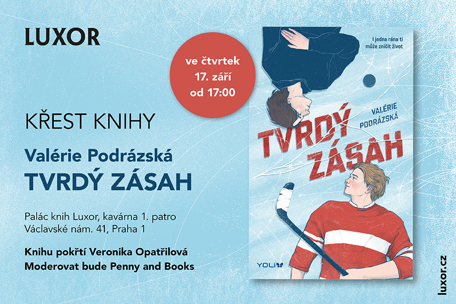 Křest knihy Tvrdý zásah Valérie Podrázské