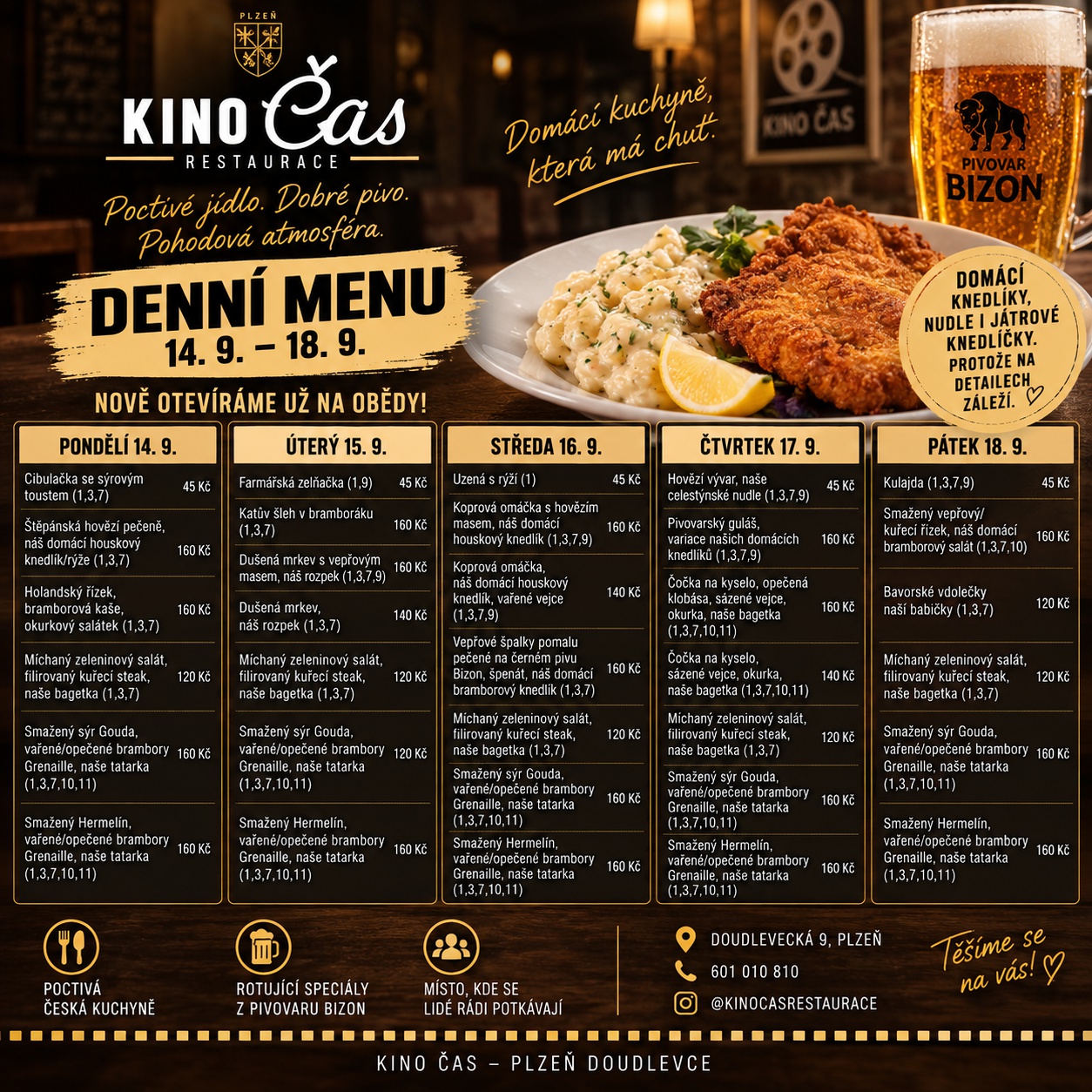 Kino Čas - Restaurace foto 2