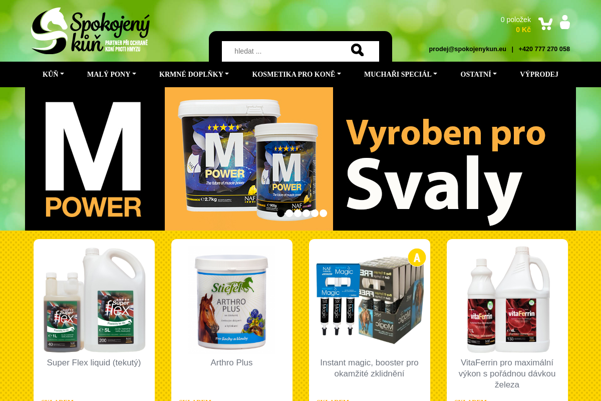 Spokojený kůň