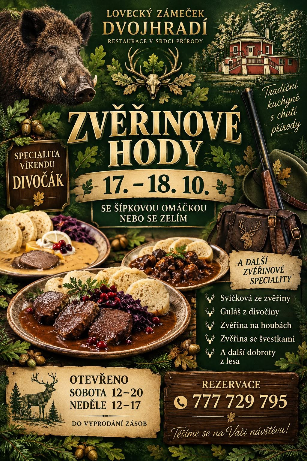 Lovecký zámeček Dvojhradí foto 4