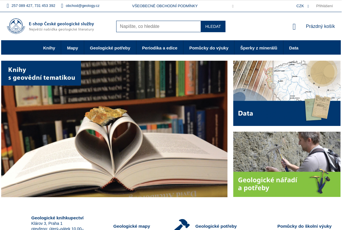Geologické knihkupectví České geologické služby