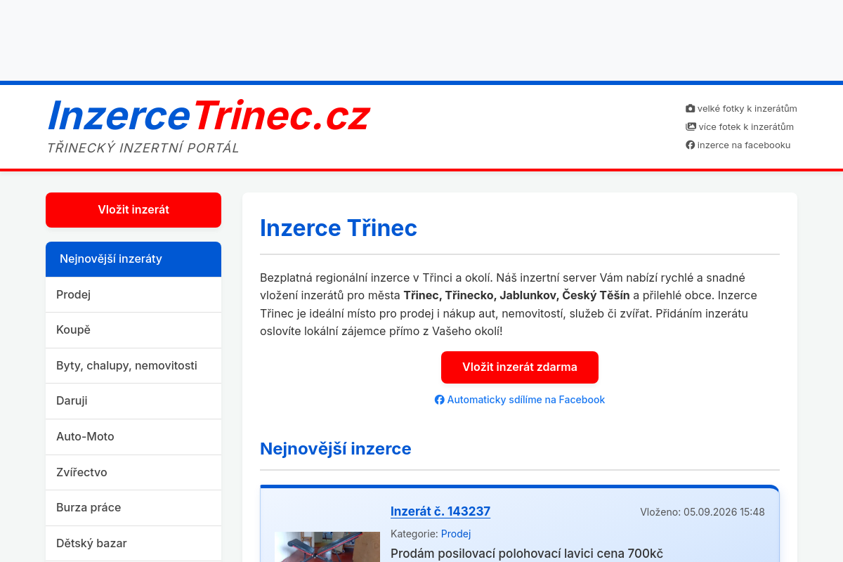 InzerceTrinec.cz
