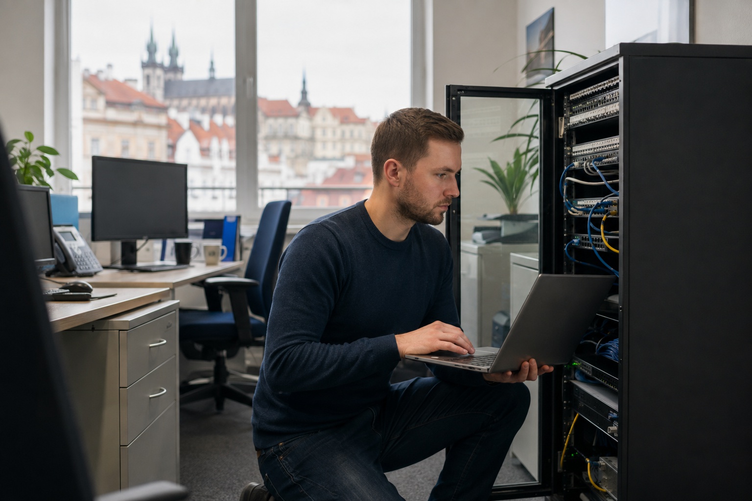 Správa IT pro firmy v Praze