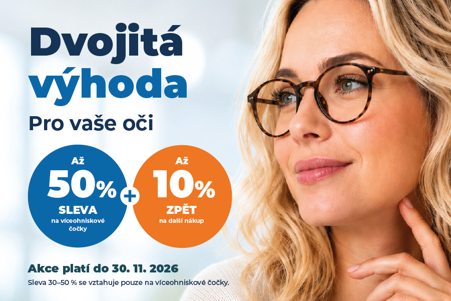Dvojitá výhoda pro vaše oči