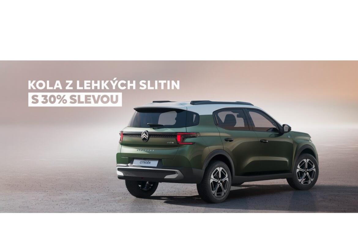 Akční nabídka originálních disků kol Citroën