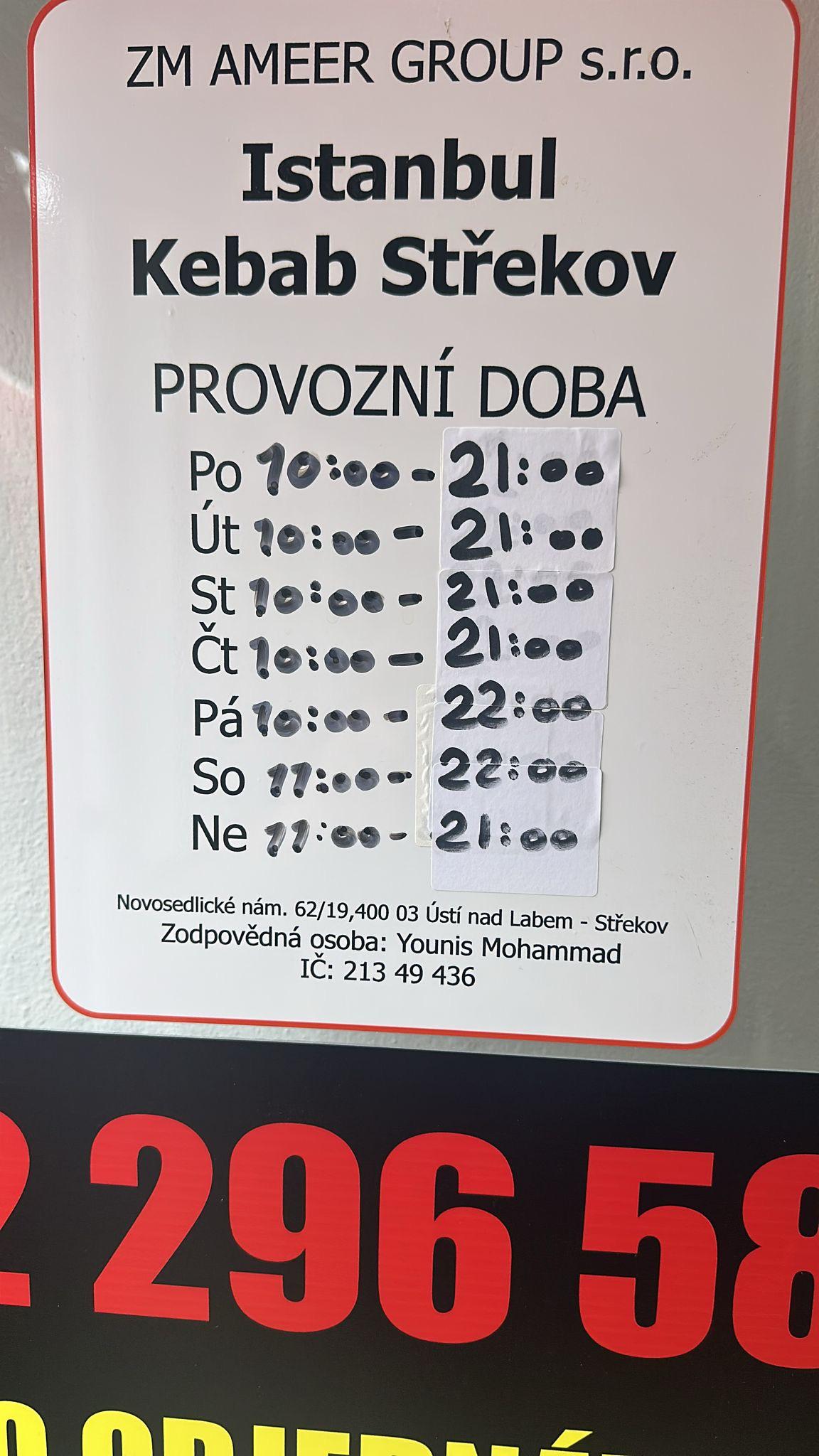 Istanbul a Kebab & pizza Střekov foto 4