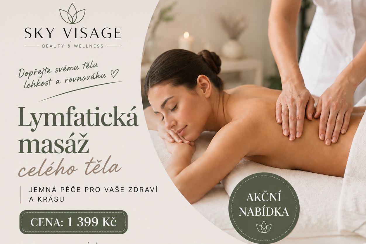 Lymfatická masáž celého těla 1 399 kč