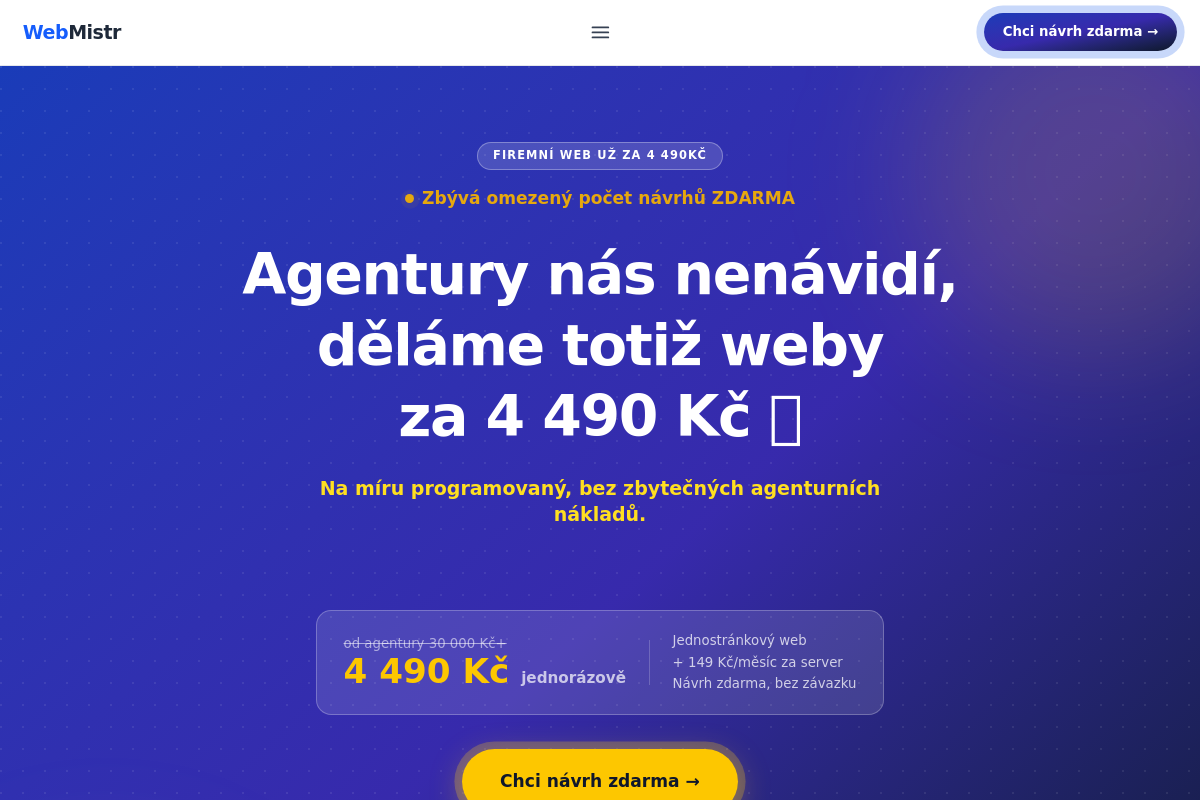 Mistr Web
