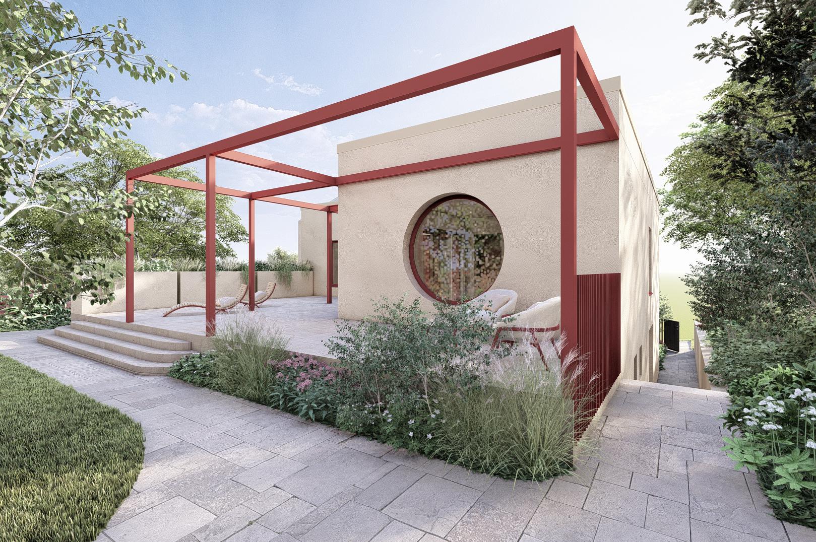 Architektonická studie zahrady