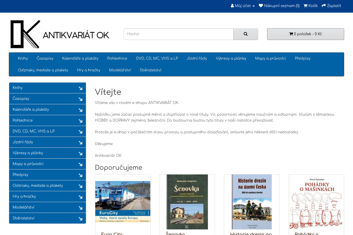 Antikvariát OK