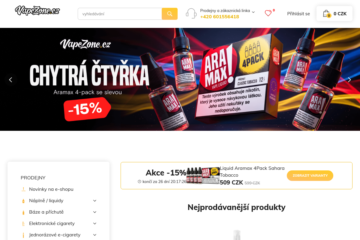 Elektronické cigarety - Vapezone.cz
