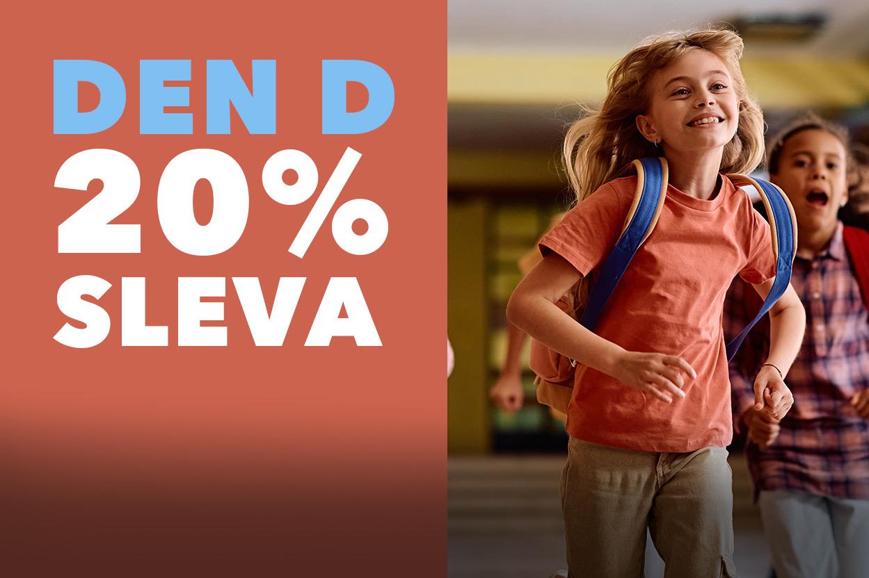 Den D: sleva 20 % na tištěné knihy