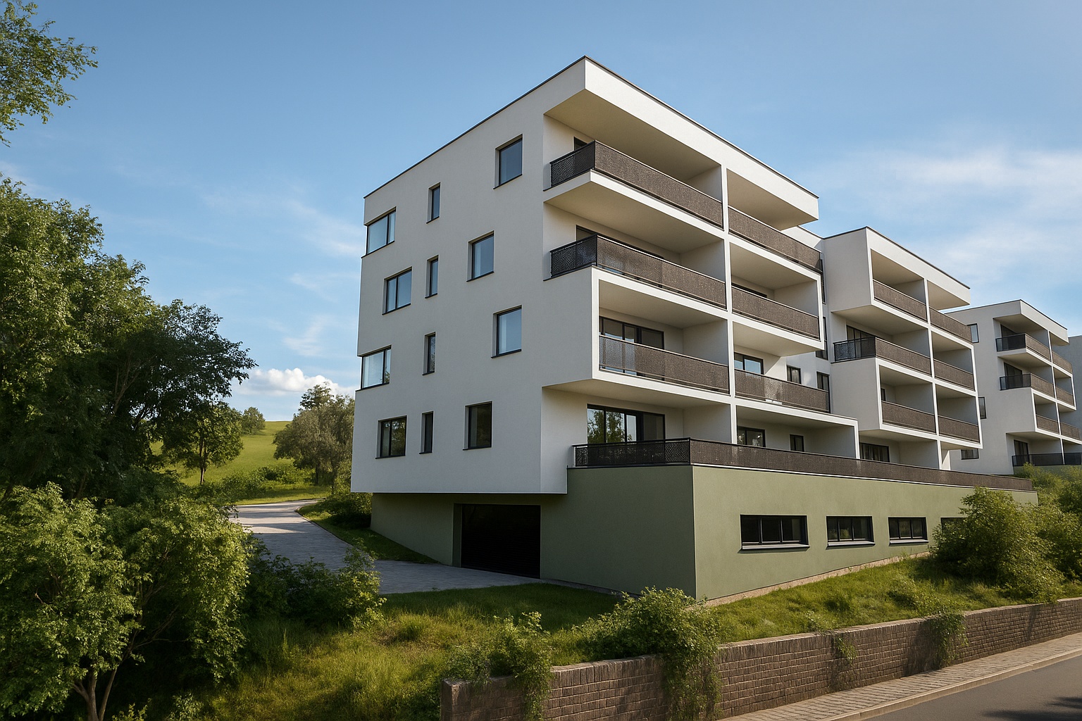 Apartmány – nová výstavba Uherský Brod