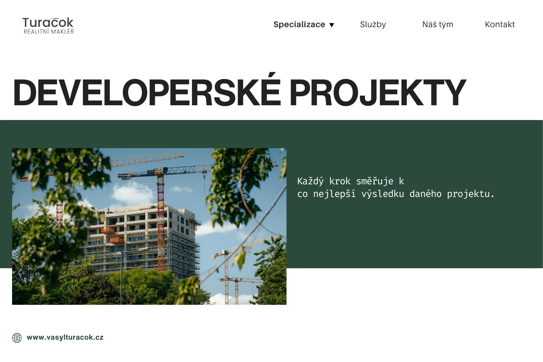 Developerské projekty.