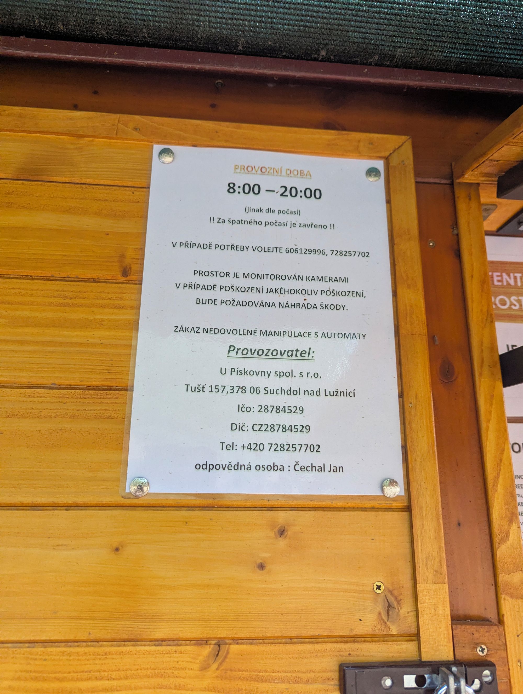 Samoobslužný bar U PÍSKOVNY foto 3