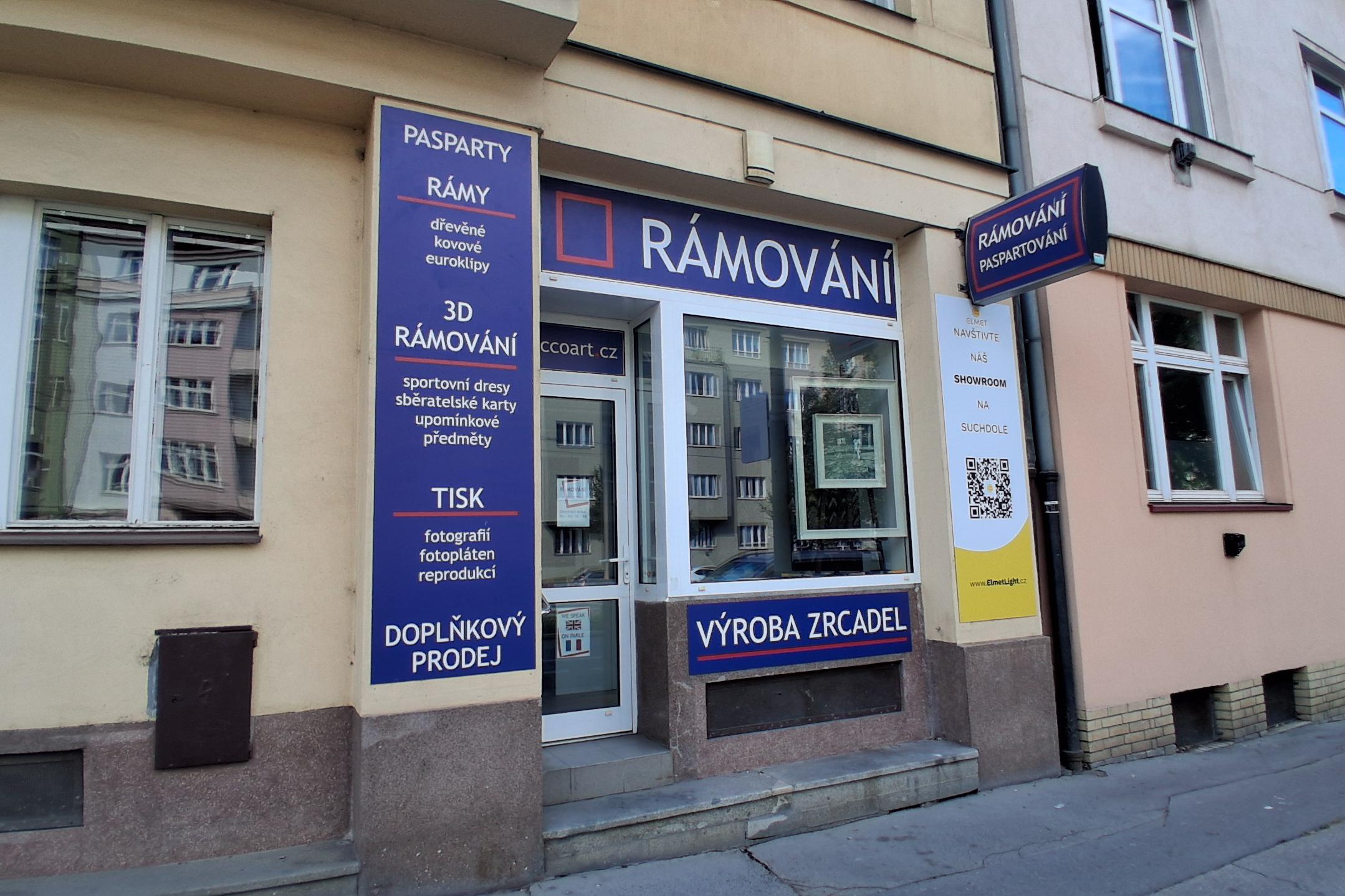 Rámování Dejvice foto 1