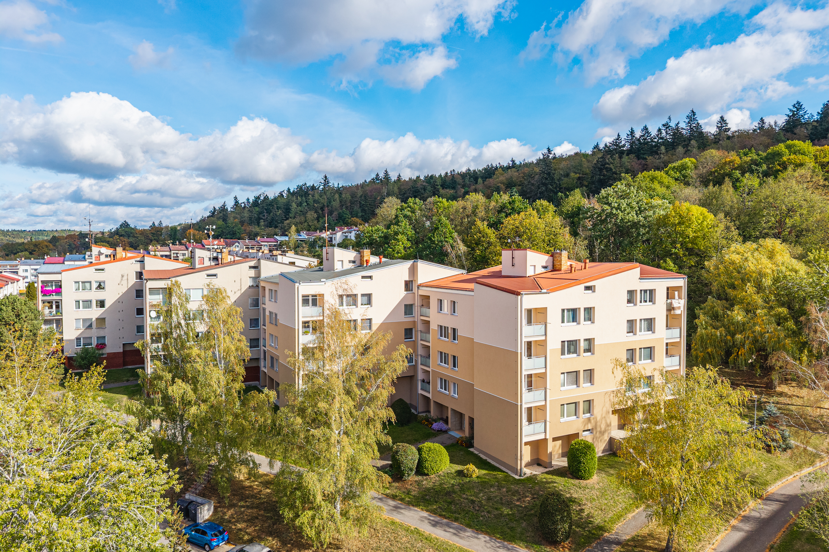 Byt 3+1 v Písku, 68 m2 + 28 m2 podkroví