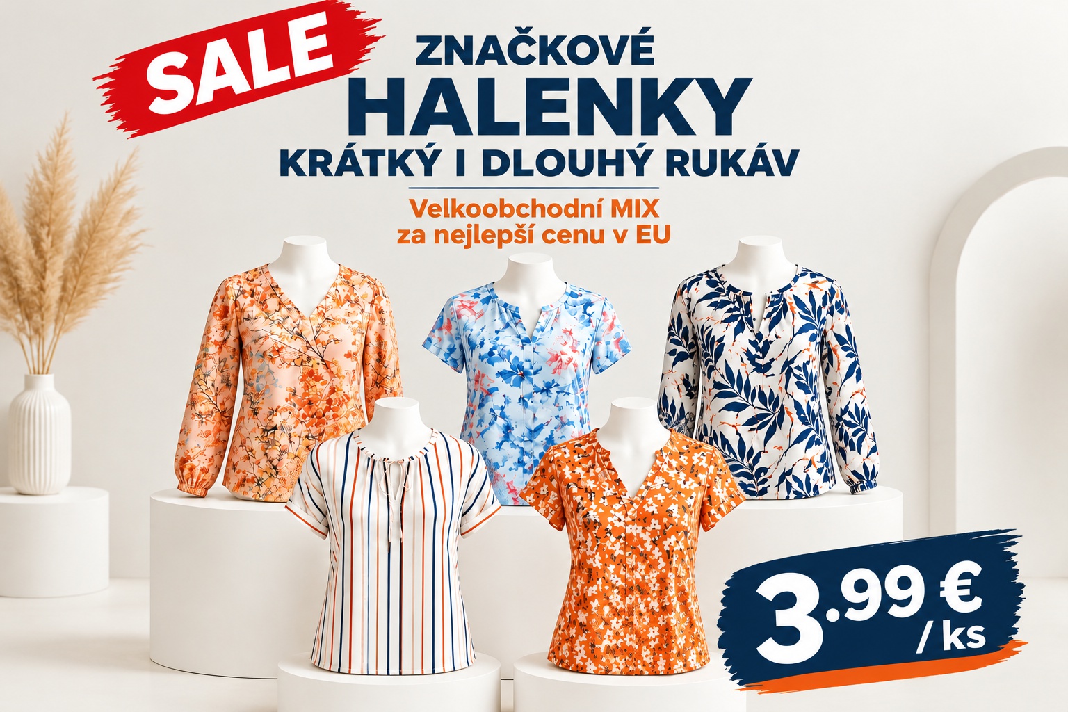 Výprodej DÁMSKÉ značkové HALENKY