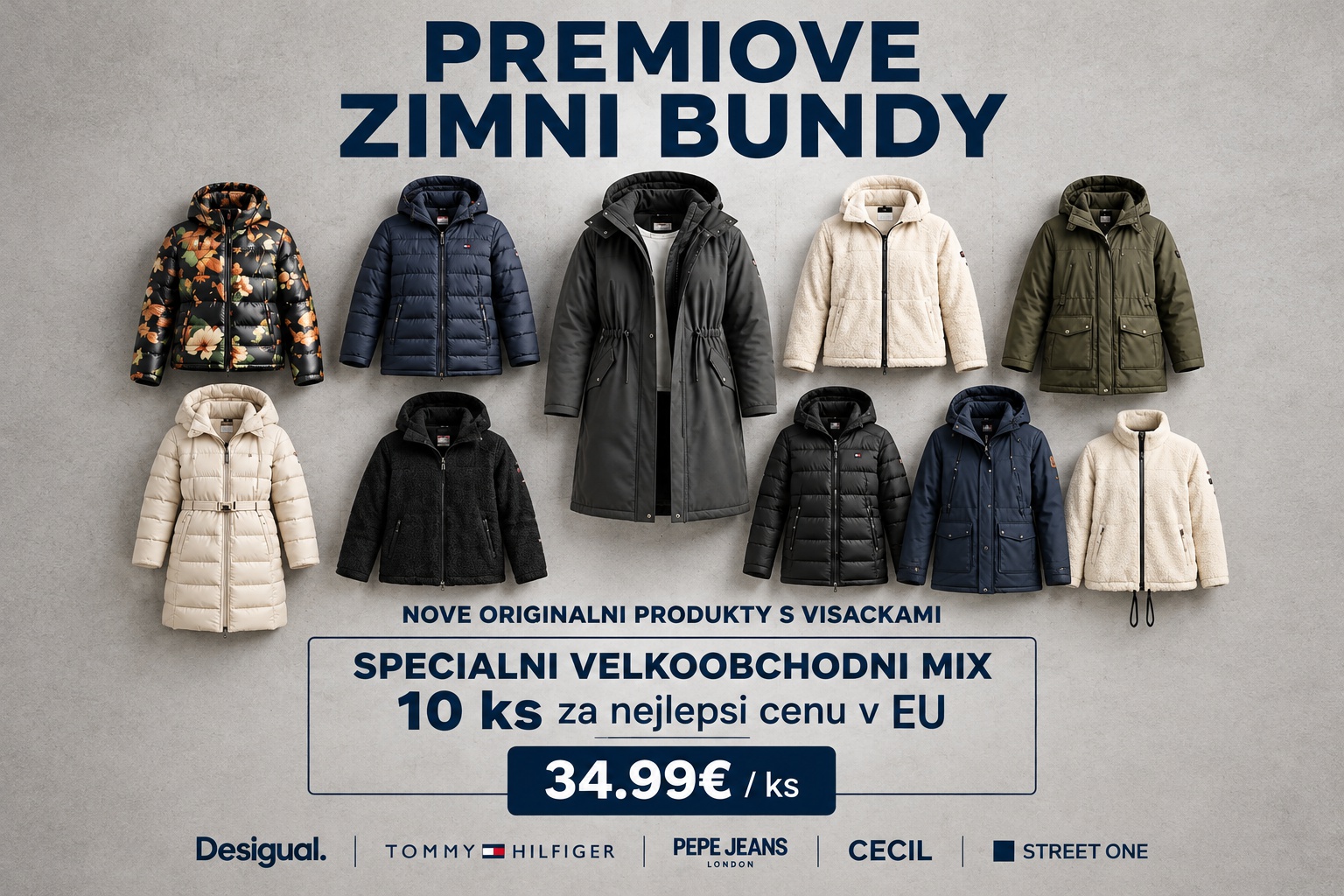 Zimní bundy PREMIUM MIX