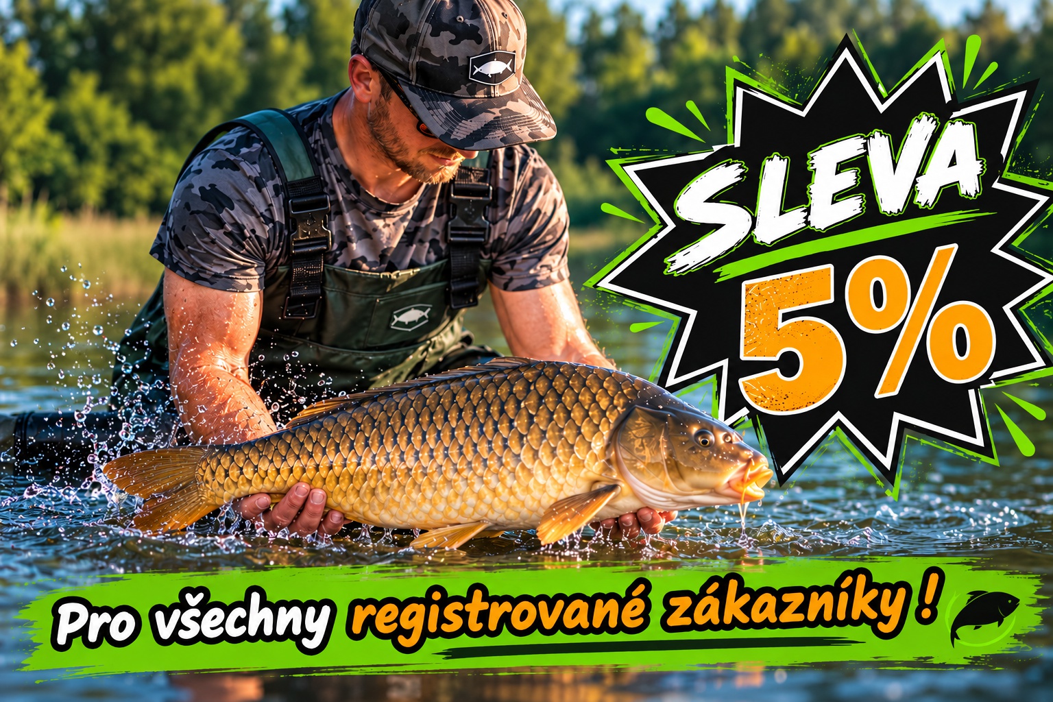 Pro všechny registrované zákazníky sleva 5% !
