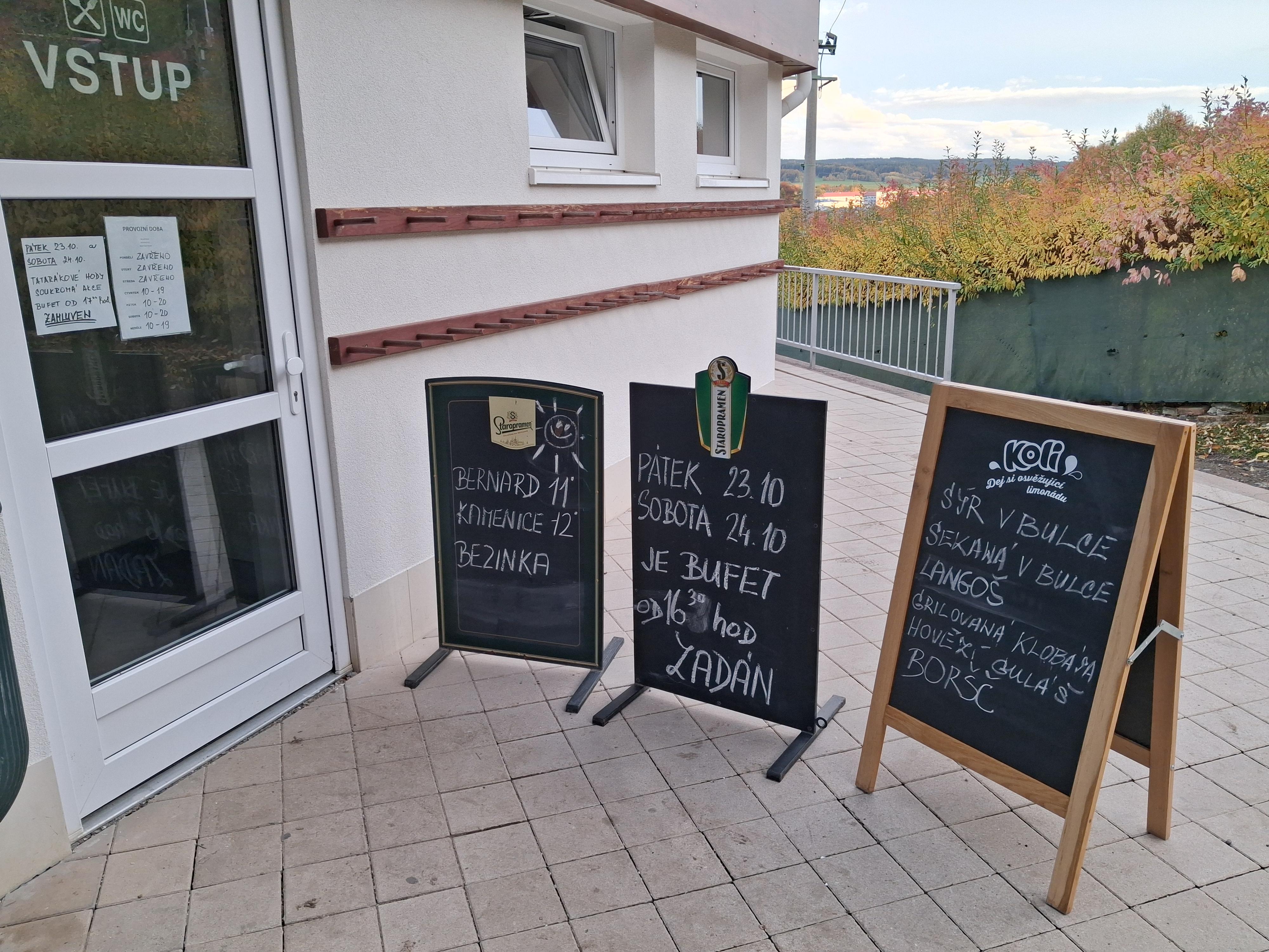 Občerstvení Ski areál Peklák