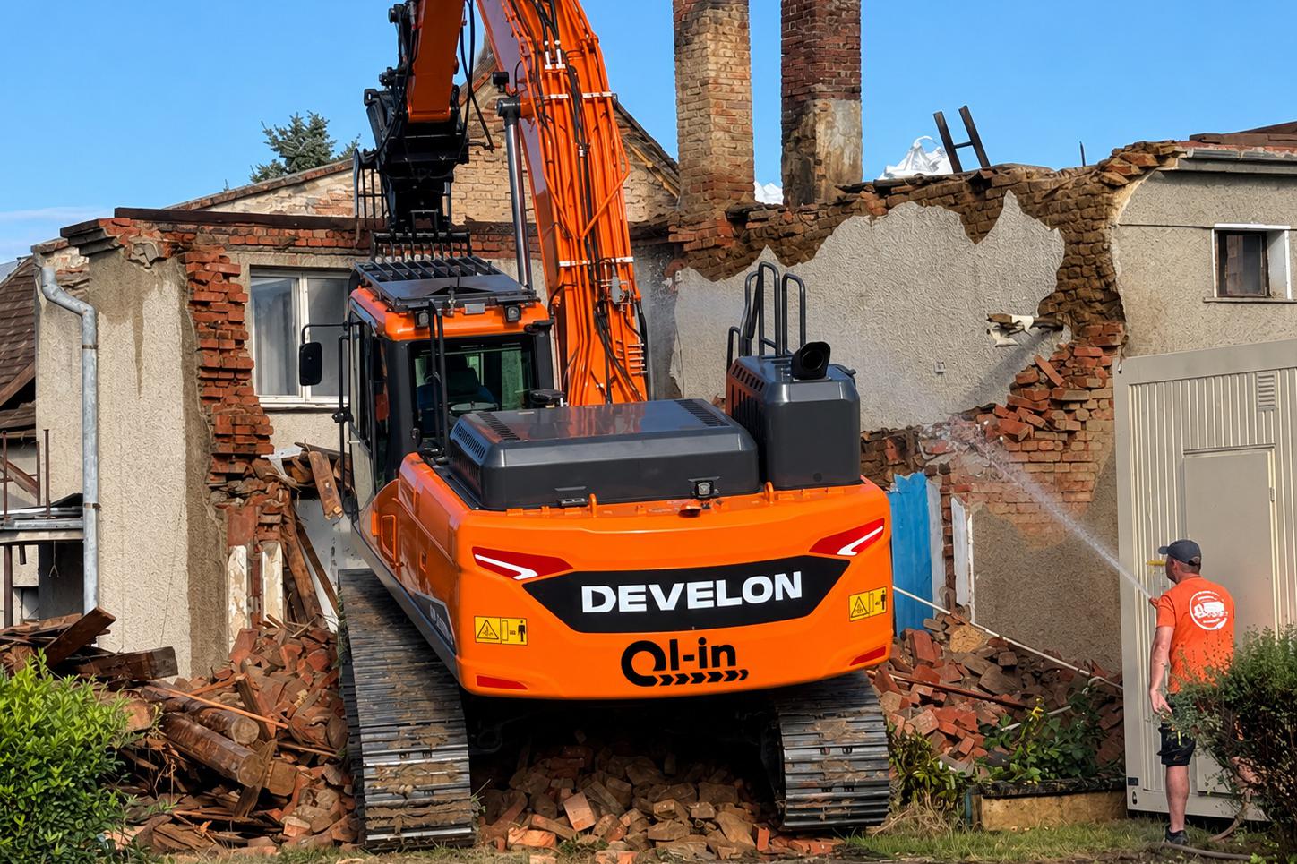 Demolice rodinného domu na klíč