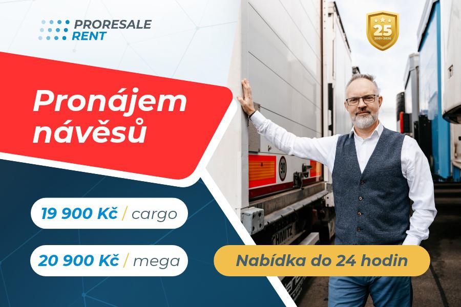 Pronájem návěsů