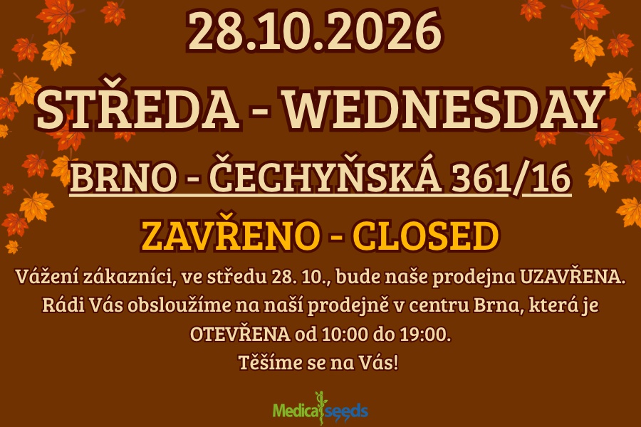 28.10.2026 - ZAVŘENO