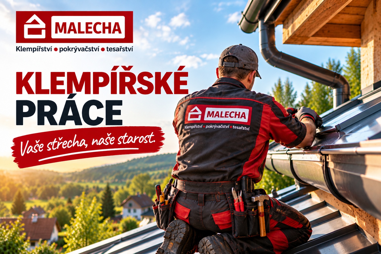 Klempířské práce – Vaše střecha, naše starost