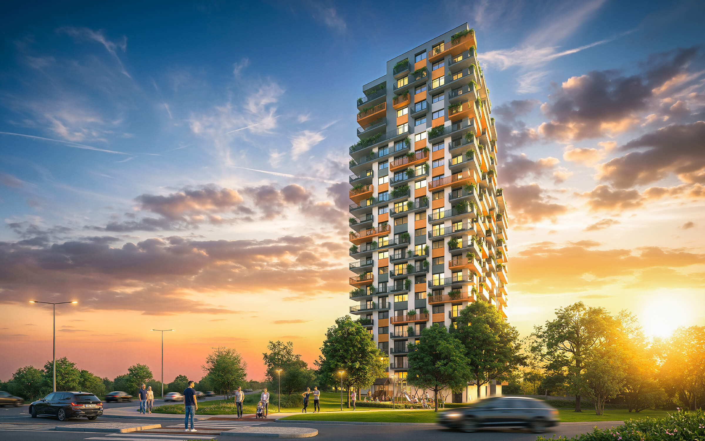 Rezidenční projekt Metropolis Tower foto 1