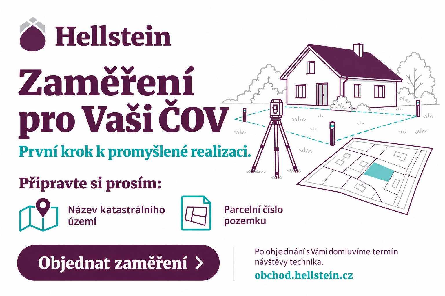 Zaměření pro Vaší ČOV Hellstein