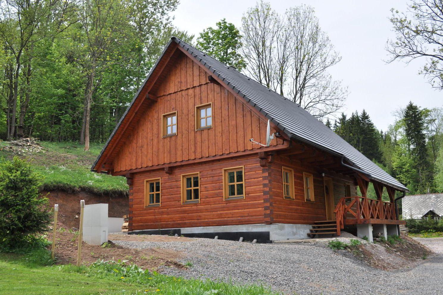 Stavebnice roubenky pro stavbu svépomocí